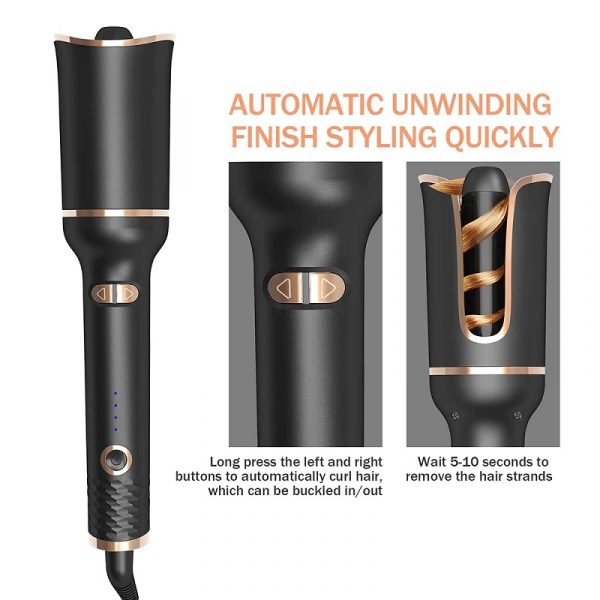 Auto Rotating Hair Curling Iron