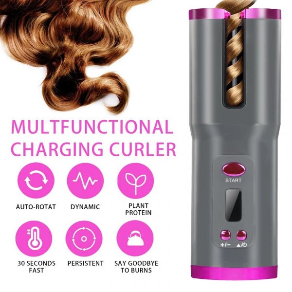 Women's Automatic/Rechargeable Curling Iron
