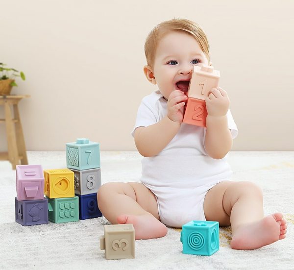 12 Stacking 3D Blocks for Baby