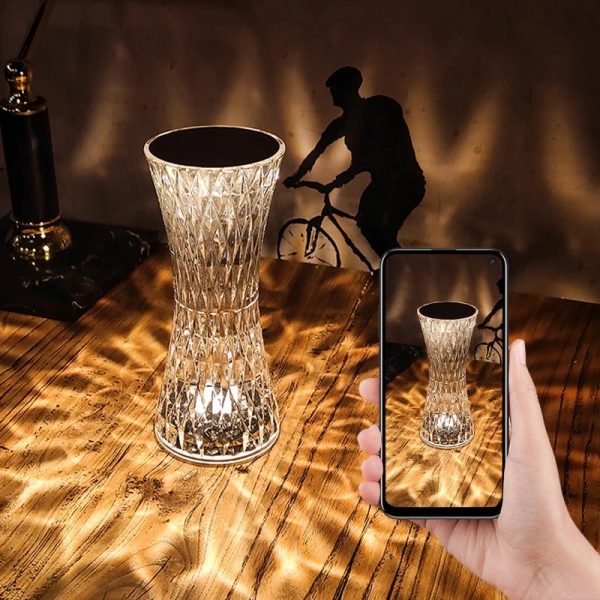 Diamond Table Lamp USB Rechargeable