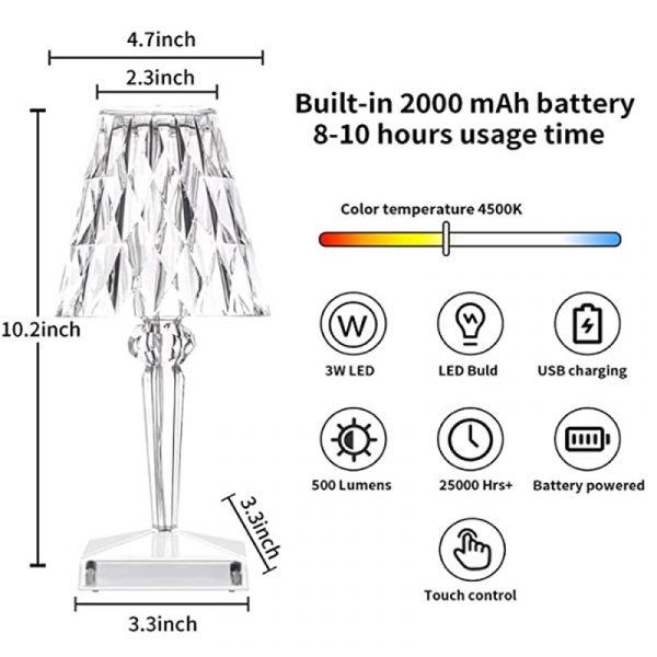 LED Crystal Projection Lamp