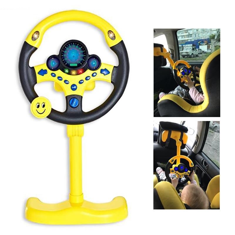 Car steering wheel for children