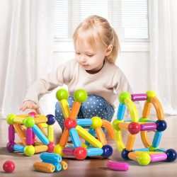 Magnetic building blocks toy for kids