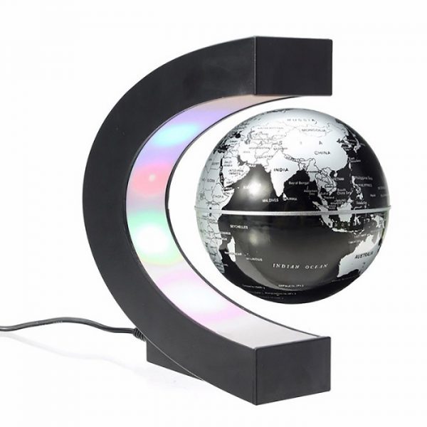 Globe Flottant LED à Lévitation Magnétique