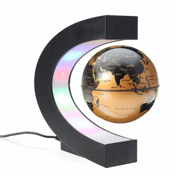 Globe Flottant LED à Lévitation Magnétique
